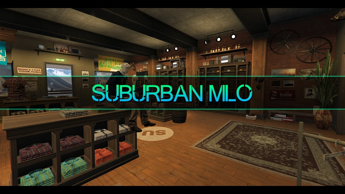 SubUrban – Fully Open Source | FiveM Clothing Store MLO Pack